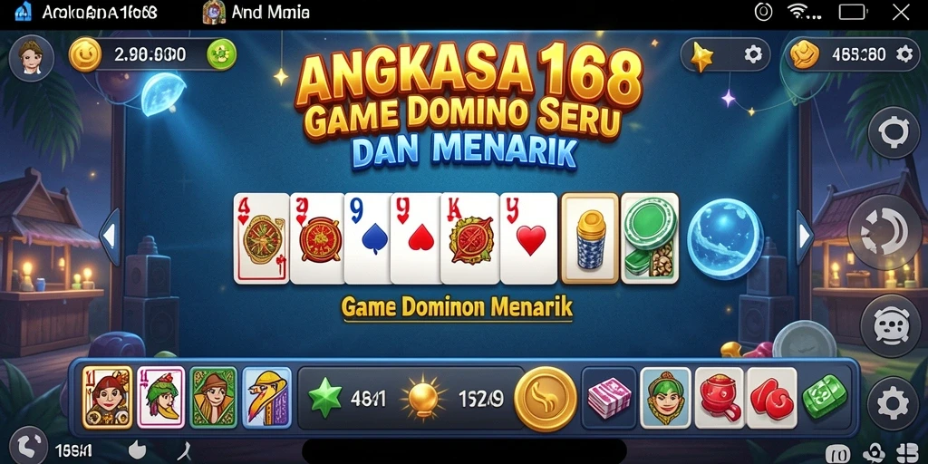 Tampilan gameplay seru di ANGKASA168 dengan grafis menarik.