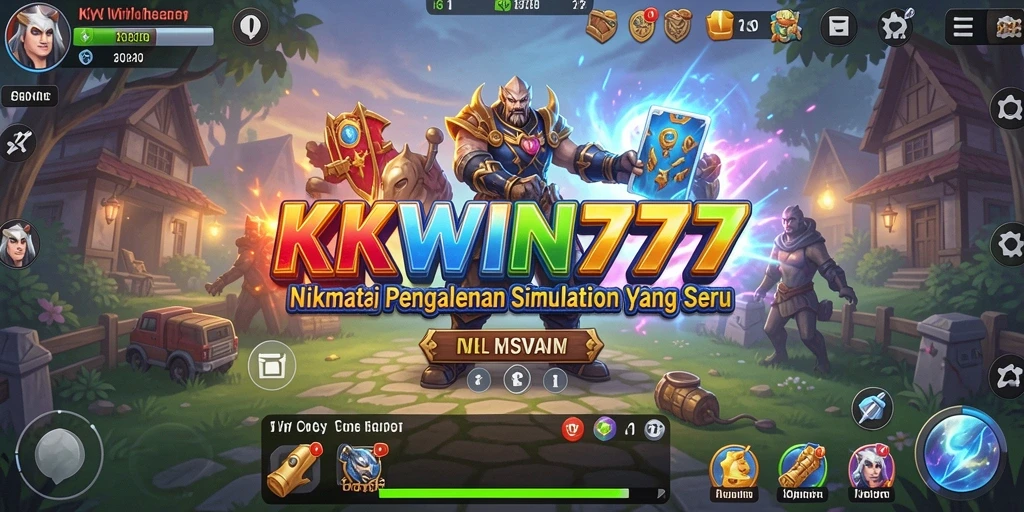 Tampilan menarik dari gameplay KKWIN777 yang menampilkan suasana simulasi.