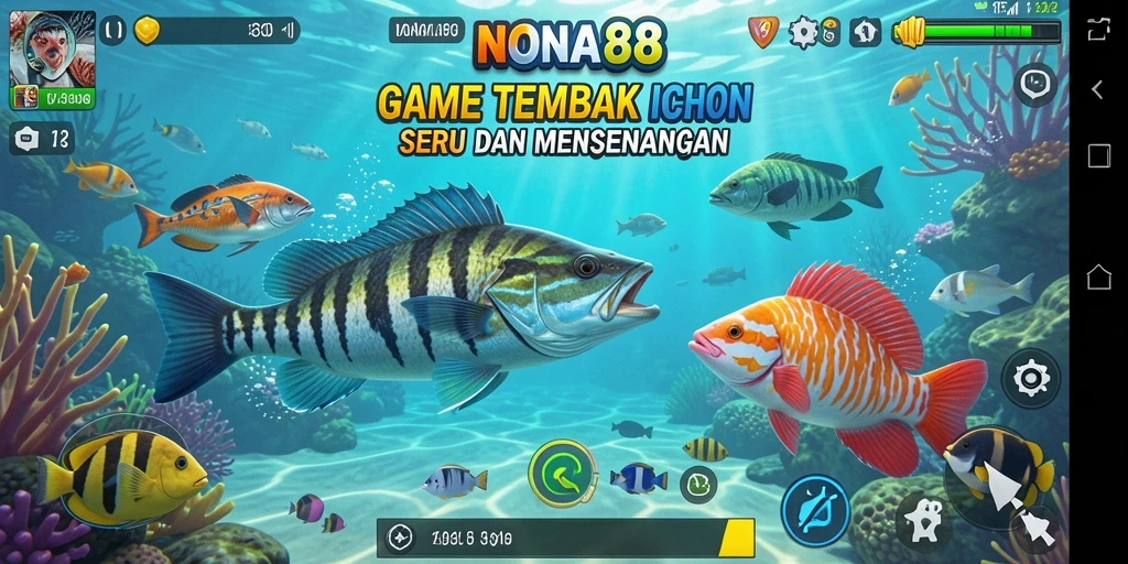 Tampilan gameplay NONA88 yang seru dan penuh warna.