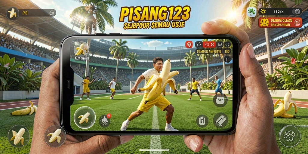 Tangkapan layar PISANG123 menampilkan aksi olahraga yang seru.