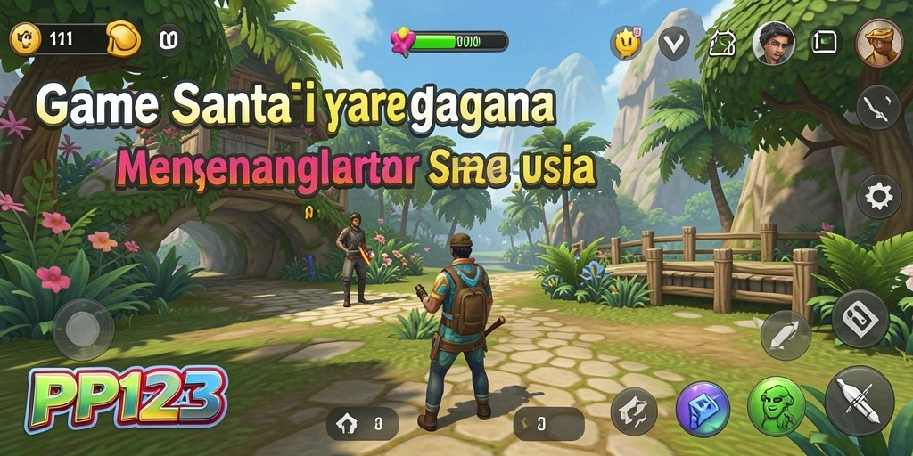 Tampilan gameplay PP123 yang menarik dan menghibur.